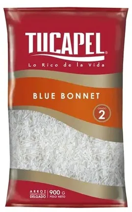 Arroz G2 Blue Grano Largo y Delgado Tucapel 900g