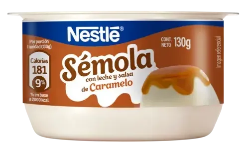 Sémola con Leche de Caramelo 130g Nestlé